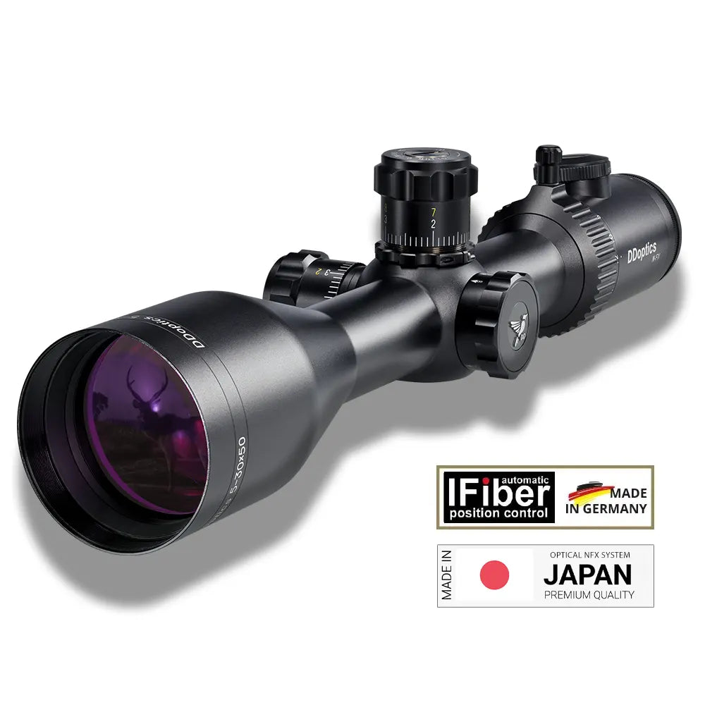 DDoptics Zielfernrohr nighteagle NFX V6 5-30x50 Mildot 0,1 MRAD