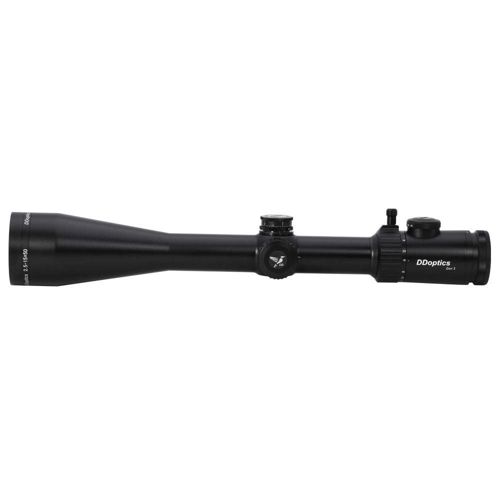 DDoptics Zielfernrohr nighteagle V6 2,5-15x50 Gen 3 A4N 0,1 MRAD