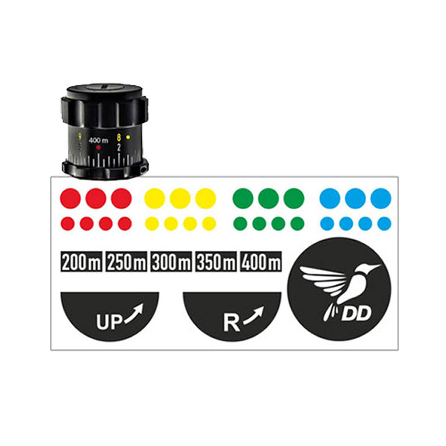 DDoptics Zieloptik Zubehör Markierungs-Set für Zielfernrohre