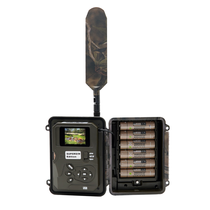 SEISSIGER Special-Cam LTE "Weißblitz" - SUPERSIM-Edition inkl. 18650 Akkus